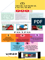 Infografía Primeros Auxilios Minimalista Profesional Multicolor