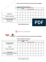 Ficha de Avaliacao para Os Jurados