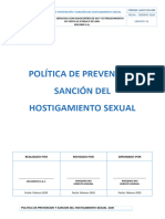 Política de Hostigamiento Sexual