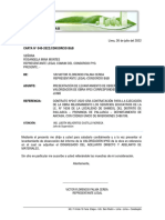 Lima - Docx Carta N°40 CONSORCIO B&B