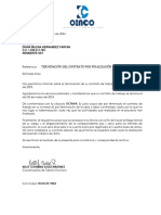 Terminacion de Contrato 30 Marzo 2024