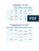 Horario Mariela