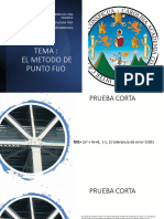 METODO DE PUNTO FIJO (Autoguardado)