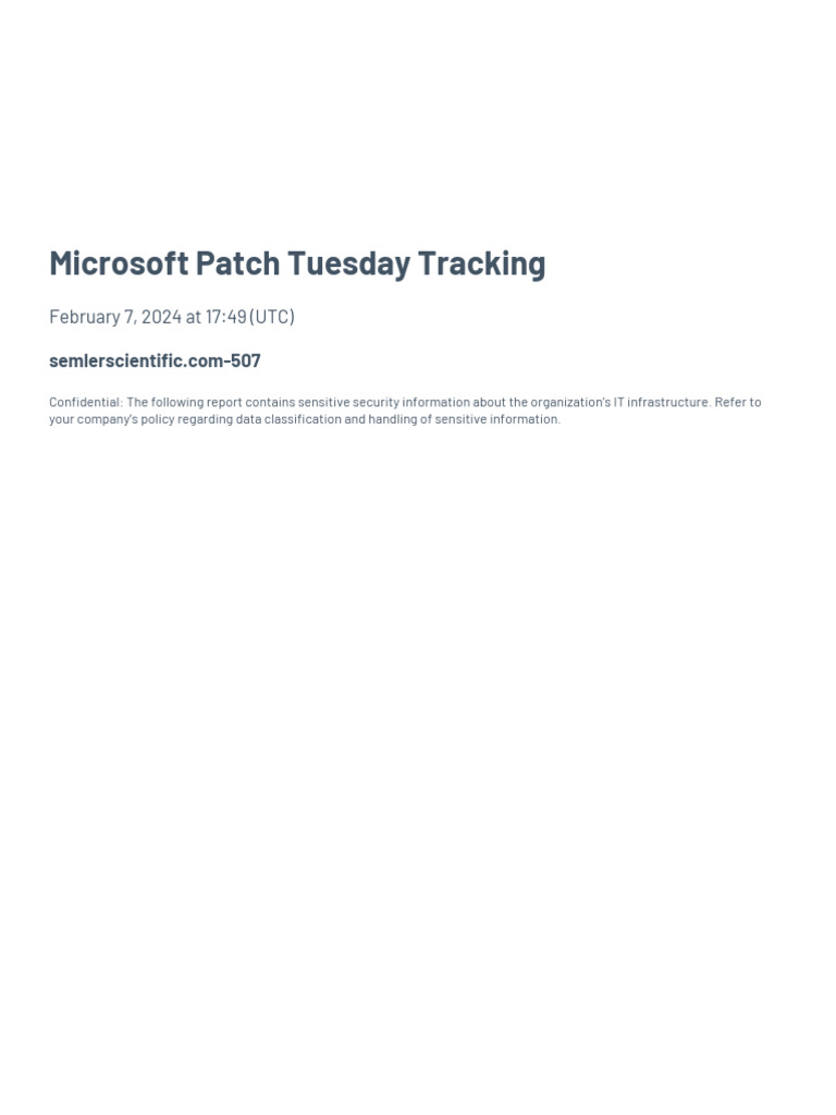 Microsoft Patch Tuesday Overview 2024 | PDF | Microsoft Azure | Windows 10