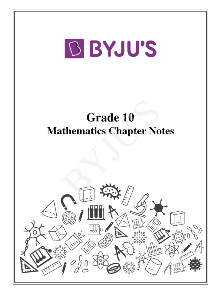 Grade 10 Statistics Chapter Notes | PDF | Mean | Standard Deviation