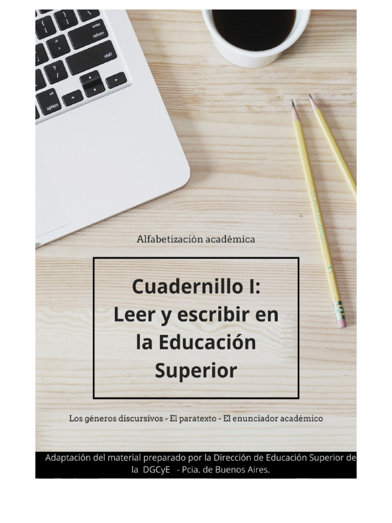Lectura y escritura en educación superior | PDF | Plan de estudios ...