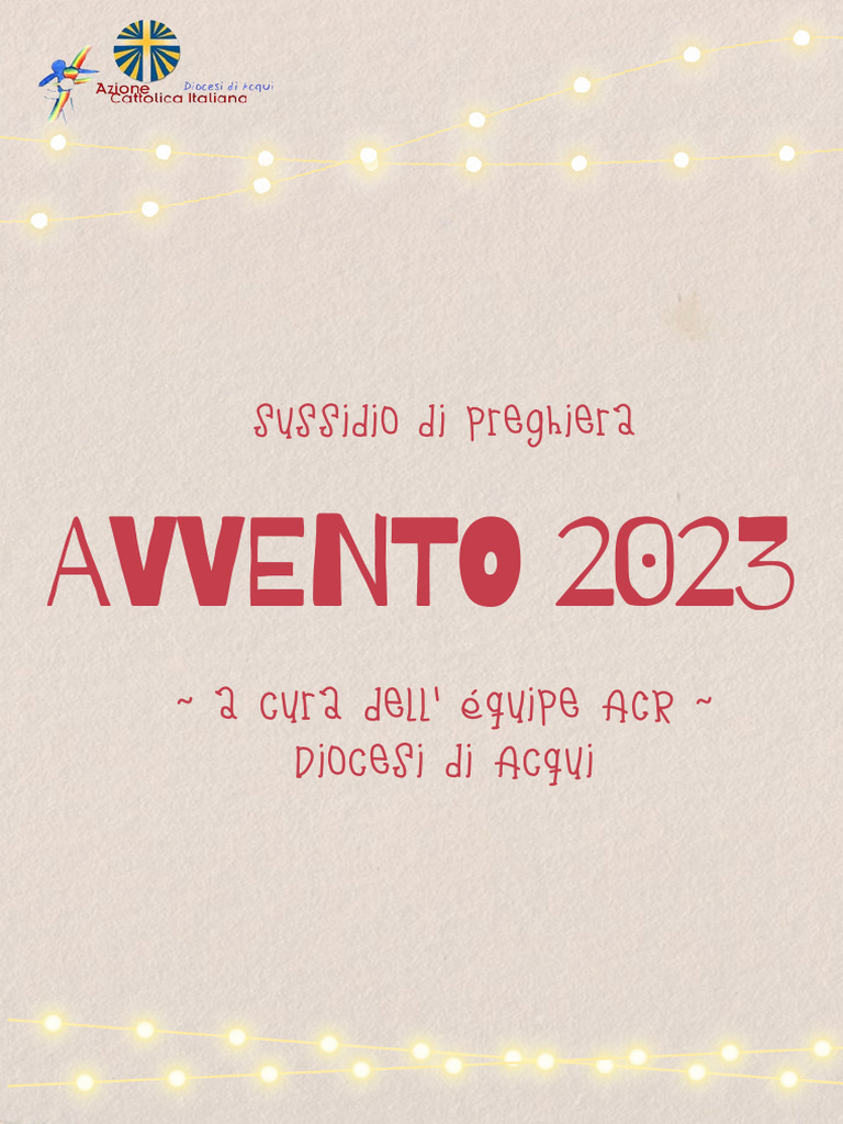Avvento 2023 | PDF