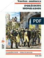 Libro 21. Políticos Honrados - Aut. Varios Autores