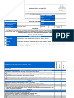 Evaluación de Desempeño