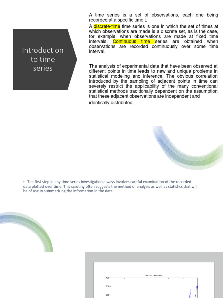 Time Series and Sequential Data | PDF | Autoregressive Model | Ordinary ...