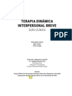 Terapia Dinamica Interpersonal Breve - Completo Revision Marcello Modificado