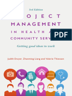 Project Management: in Health and Community Services