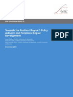 Towards The Resilient Region?: Policy Activism and Peripheral Region Development