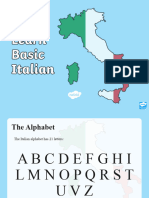 Learn Basic Italian Powerpoint English Italian Ver 2