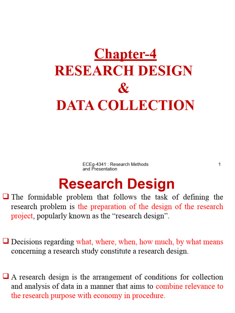 L4-RESEARCH - DESIGN - & - Data - Collection ECEG - 4341 | PDF ...