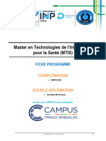 Master en Technologies de Linformation Pour La Sante Mtis