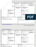 2013 Business Model Canvas Template
