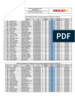 Listado de Aspirantes Admitidos para El Segundo Semestre Académico Del Año 2023