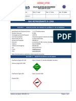 Tetrafluoroetano (R-134A - 29.05.2017