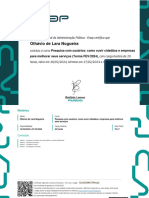 Pesquisa Com Usuarios Como Ouvir Cidadaos e Empresas para Melhorar Seus Servicos Turma Fev2024 Certificado