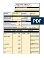 Dillon Paul - Operations Departmental Manager L5 Apprenticeship Passport 1 Latest