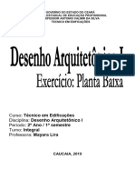 Apostila - Desenho Arquitetônico 1 - 2019.1 - Planta Baixa - Converted (1)