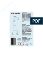 Rolls DB25b DI Manual & Schematic