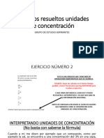 Ejercicios Resueltos Unidades de Concentración