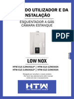 Manual Do Utilizador E Da Instalação: Low Nox