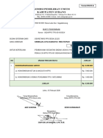 Format DN.03 & SPTJB - Honorarium KPPS