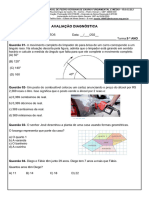 Avaliação Diagnóstica 9ano