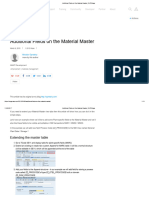 Additional Fields on the Material Master _ SAP Blogs