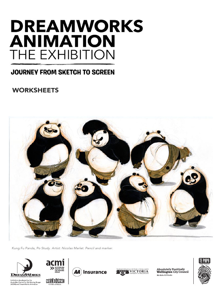 DreamWorks Animation Worksheets PDF | PDF