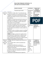 CUADERNILLO 2° B, PARA TRABAJAR A DISTANCIA - 19 Al 22 DE MARZO DE 2024.