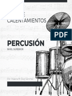 Guía de Calentamientos de Percusión-Nivel Superior