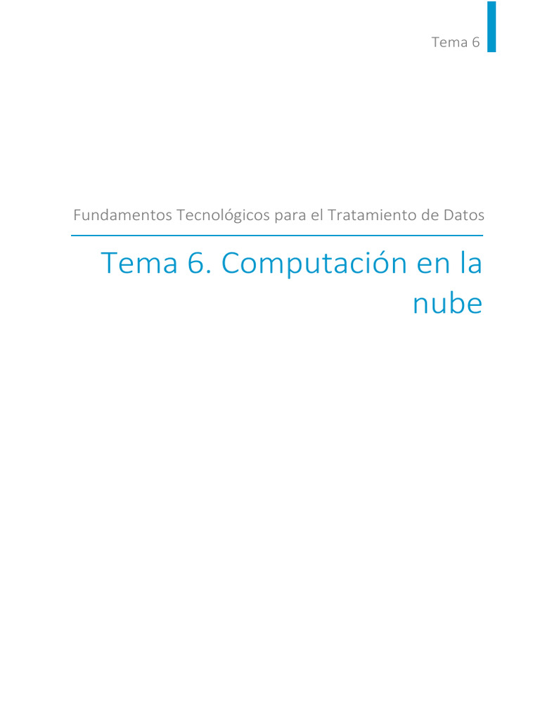 Fundamentos de Computación en la Nube | PDF | Computación en la nube ...
