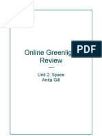 Online Greenlight Review: Unit 2: Space Anita Gill