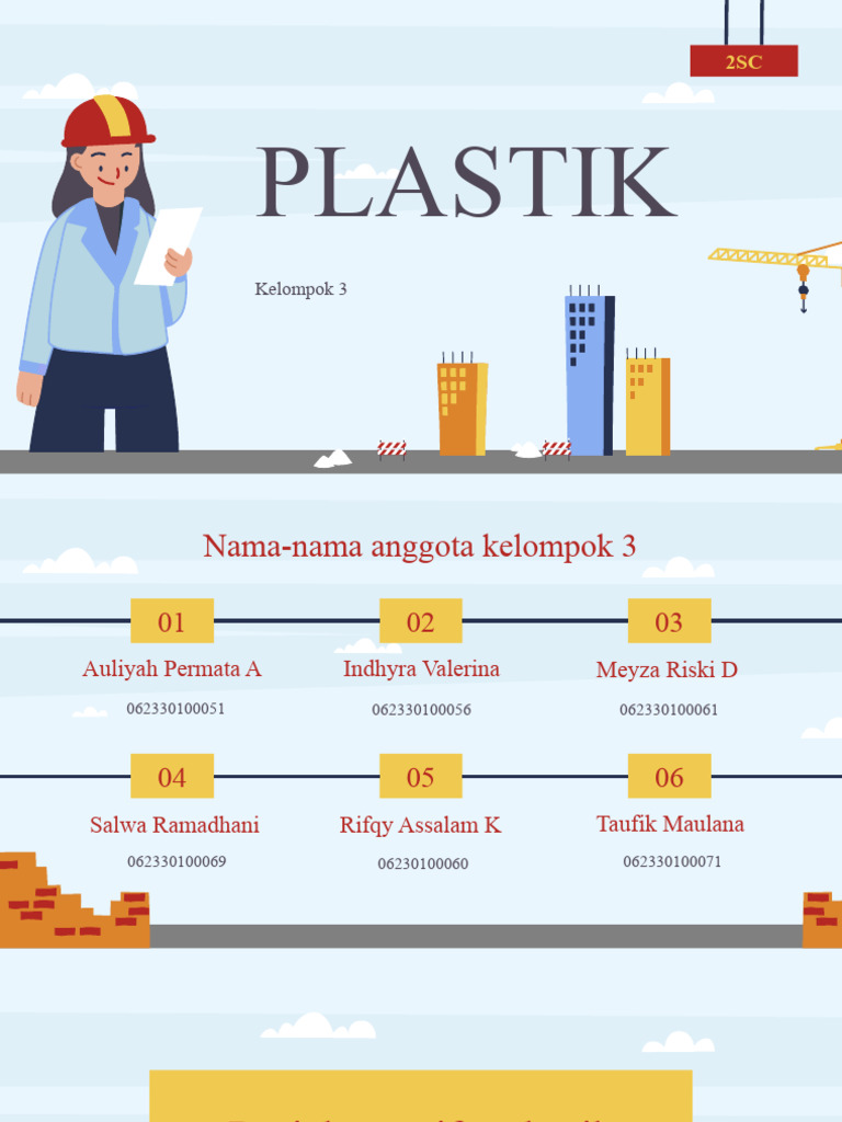 Bahan Bangunan Tema Plastik Pdf Teknologi Rekayasa