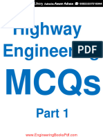Highway Engineering MCQs Part 1