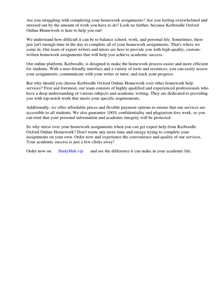 Kerboodle oxford online homework pdf educational technology http