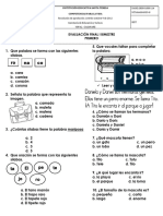 Evaluación I B. PRIMERO