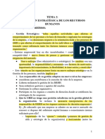 Tema 2 Dirección de Recursos Humanos