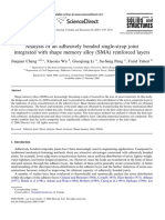 Analysis of an Adhesively Bonded Single Strap Join 2007 International Journa