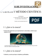 Ciencia y metodo cientifico