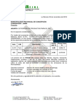 Ejemplo de Cotizacion Moliselva