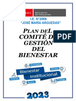 Plan de Comite de Gestión Del Bienestar 2024