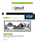 Vivre Et Prier Avec La Terre - Ecology and Jesuits in Communication