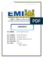 LAB 2 MICROPROCESADORES I