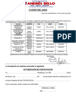 Talleres Mes de Abril 2024