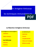 TD Reaction Ag-Ac. Immunochimie